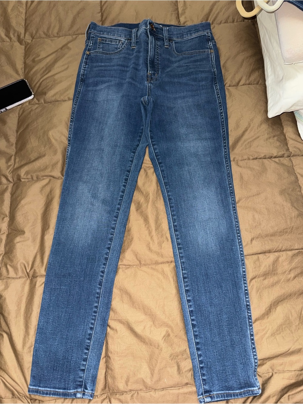Madewell Women's Skinny Jeans in Medium Blue Wash